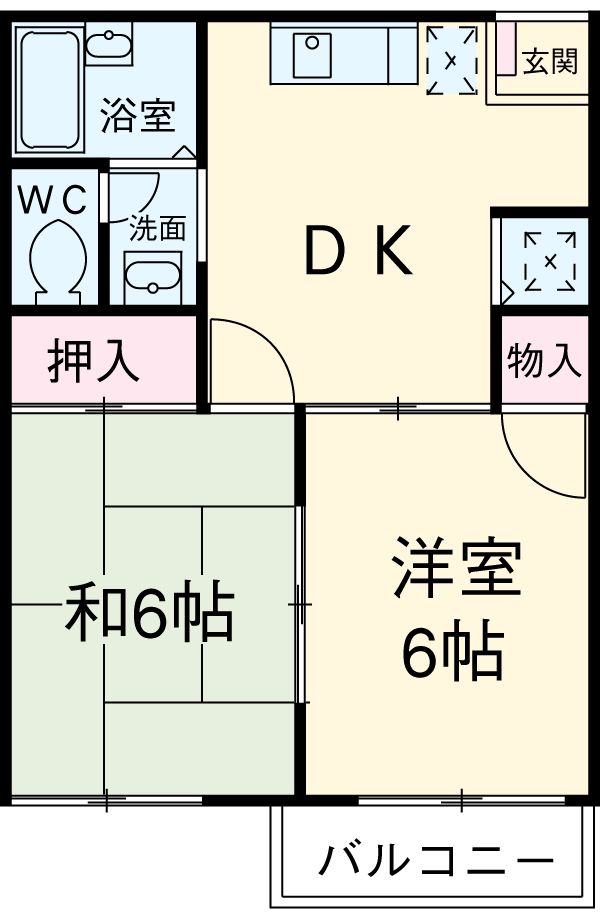サンクレヤの間取り