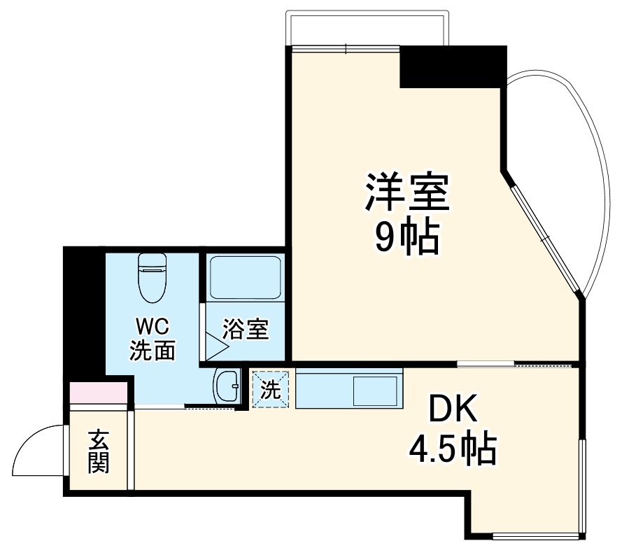 メゾン覚王山の間取り