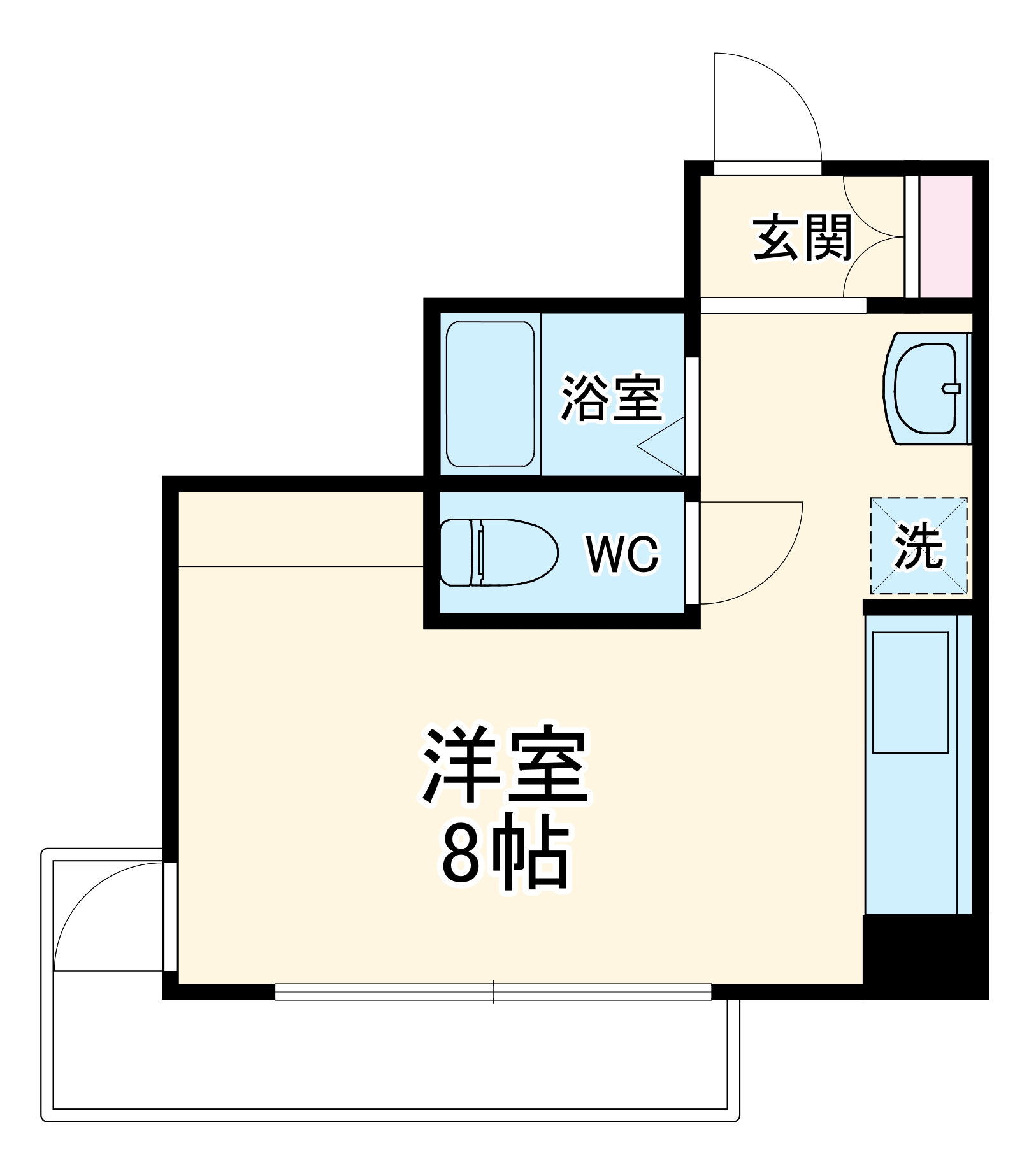 メゾン覚王山の間取り