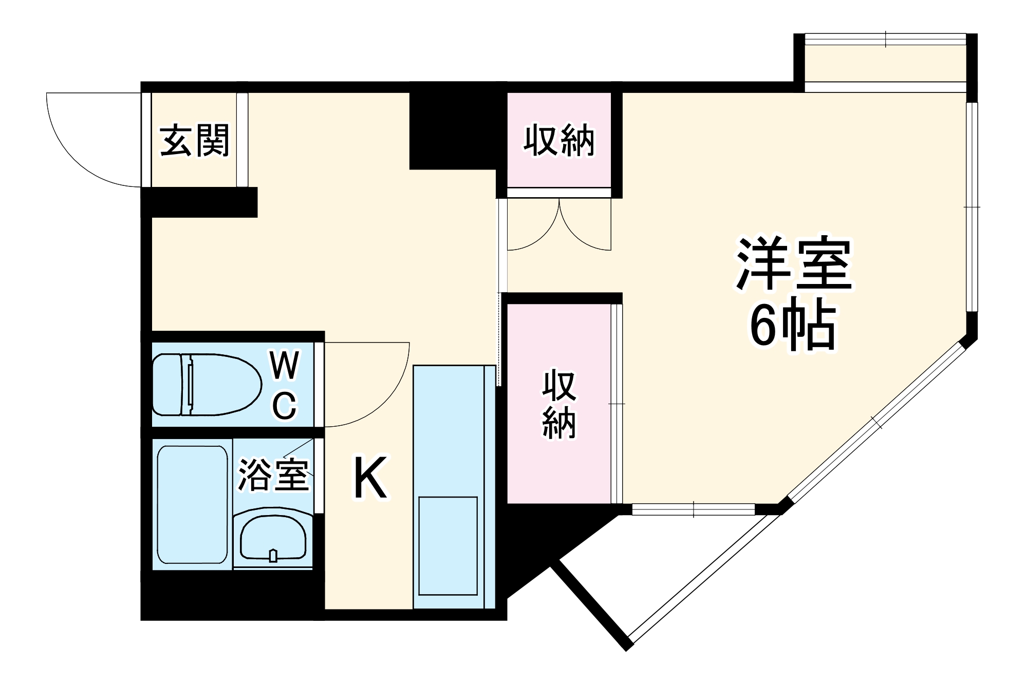 メゾン覚王山の間取り