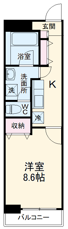 Ｅｎｃｈａｎｔｅ　泉の間取り