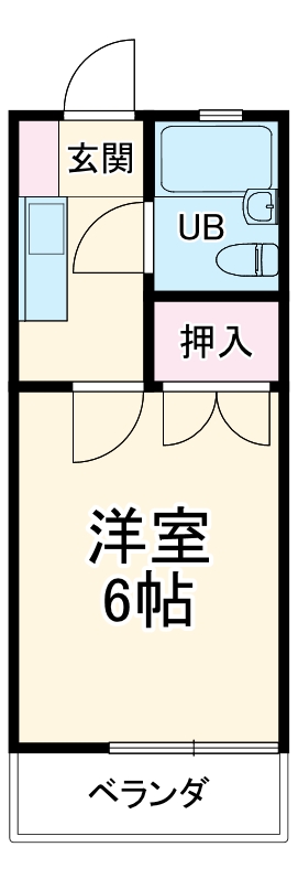 メゾン福栄第二の間取り