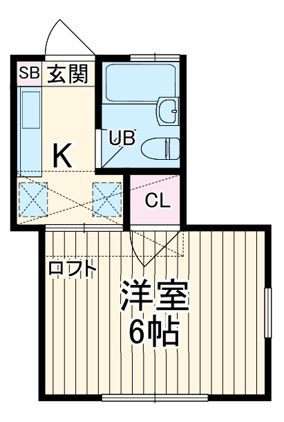 シャルム池沢の間取り