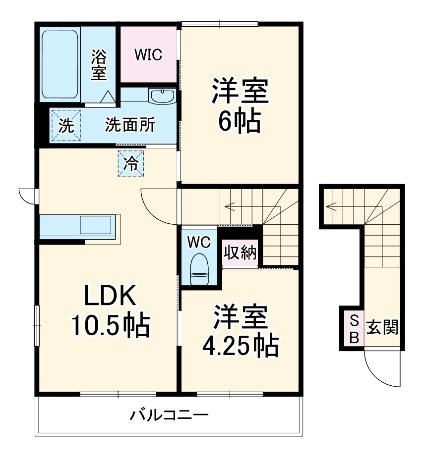 アーバンウェルの間取り
