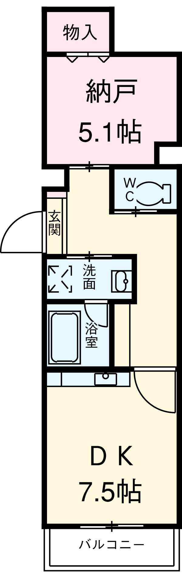 グランスイート敷島の間取り