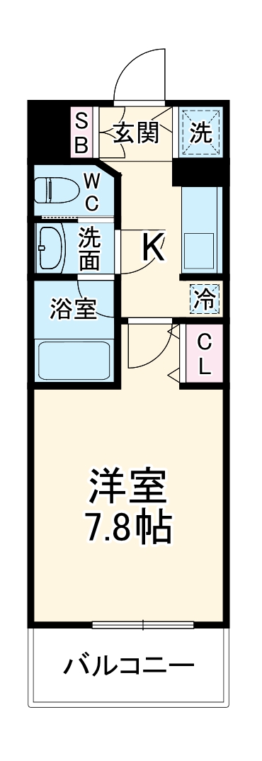セノアタワー泉の間取り
