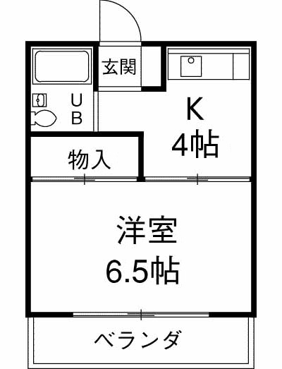 コーポエイトの間取り
