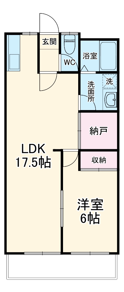 プレシアス赤城の間取り