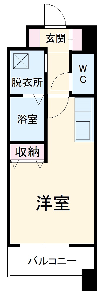 ラ・ヴィ・アン・ローズの間取り