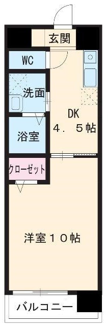 パレスサイド泉の間取り
