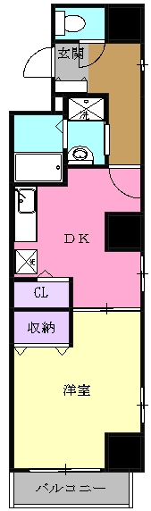 レジデンスカープ今池の間取り