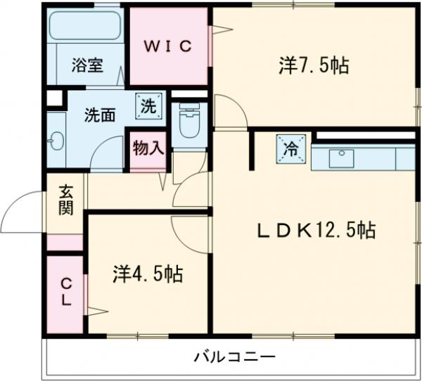 Sの間取り