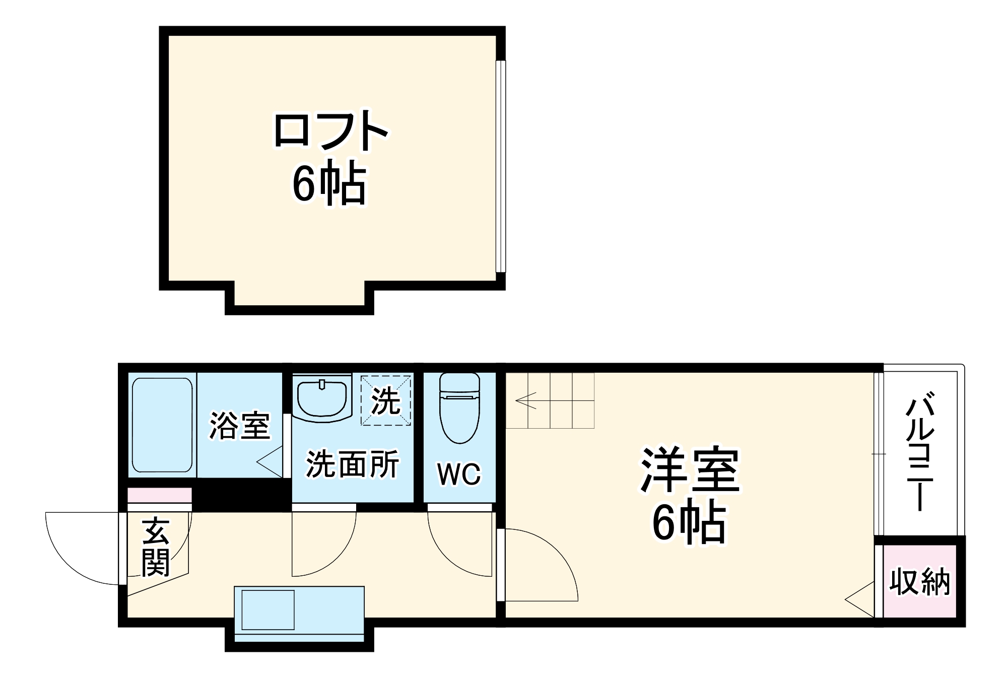 アイビス白壁の間取り