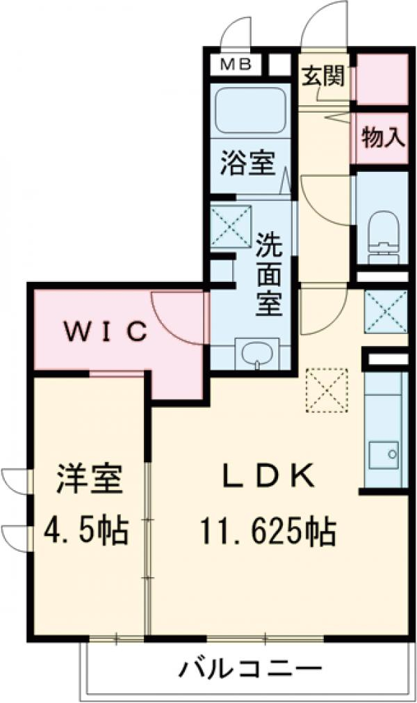 ロータス府中の間取り