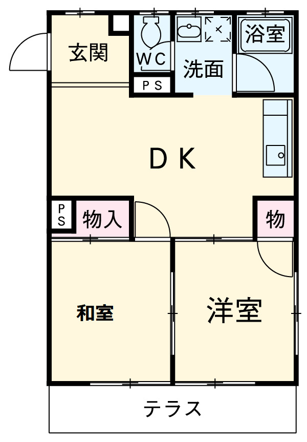 国分寺ヴィレッジの間取り
