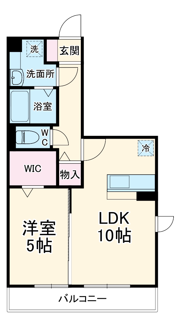 TD西ノ前の間取り