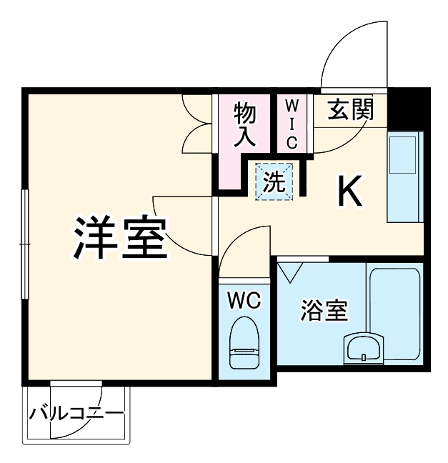 パレ千郷の間取り