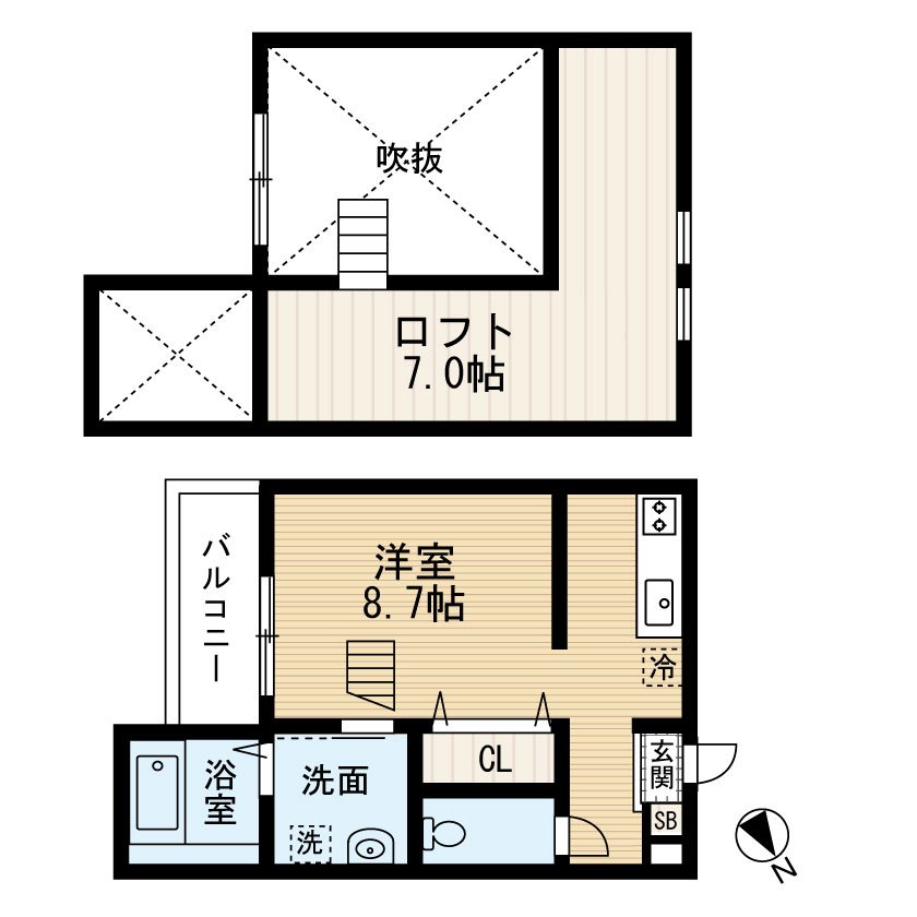 Felicitaの間取り