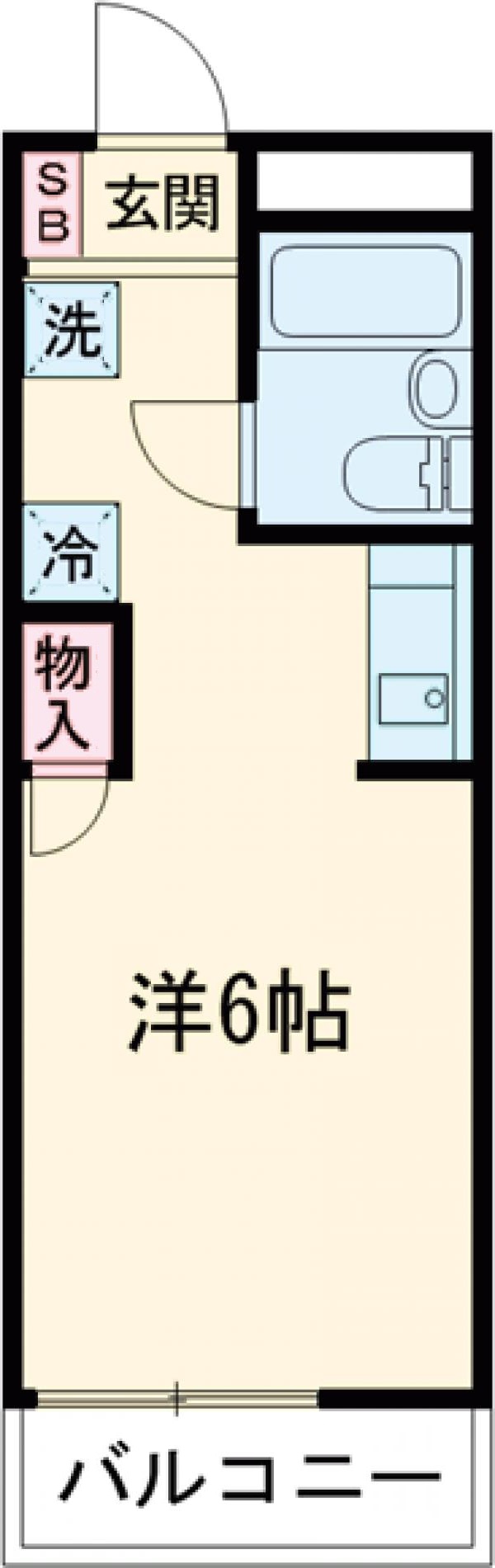千代鶴ビルの間取り