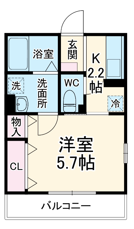 グランフィールズⅢの間取り