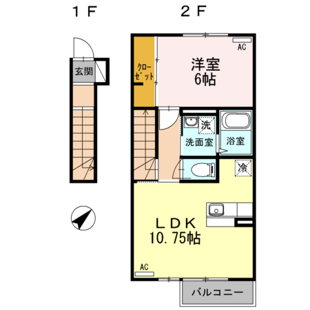 CASA de Ryoの間取り