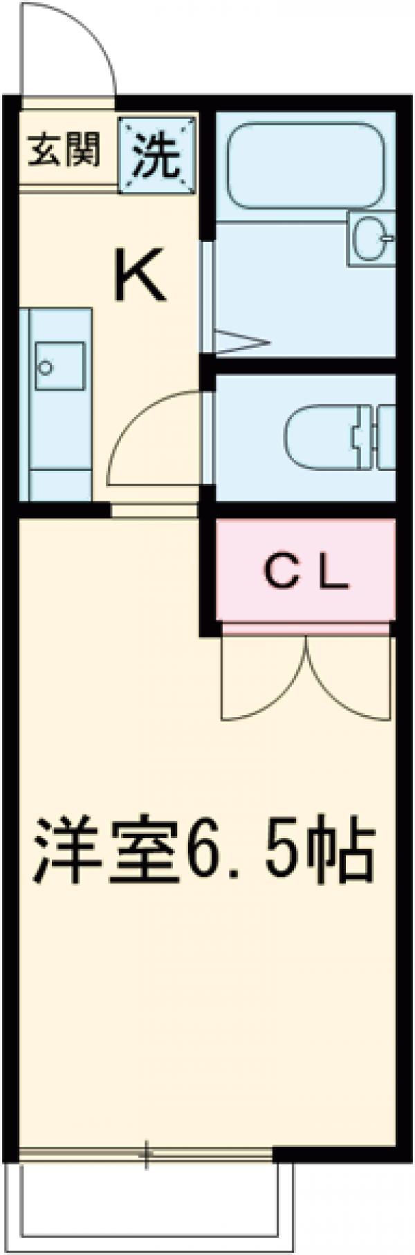 ハイツ向の岡の間取り