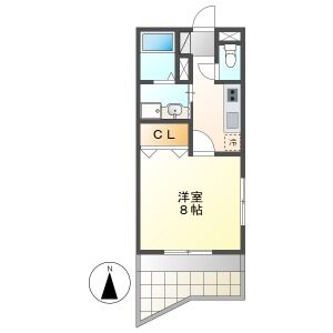 コリーヌ田面の間取り