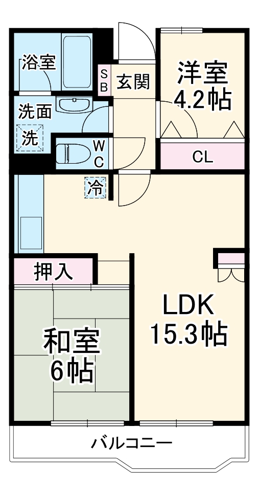 グレイスさがみ野の間取り