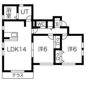 プラテア大曽根の間取り