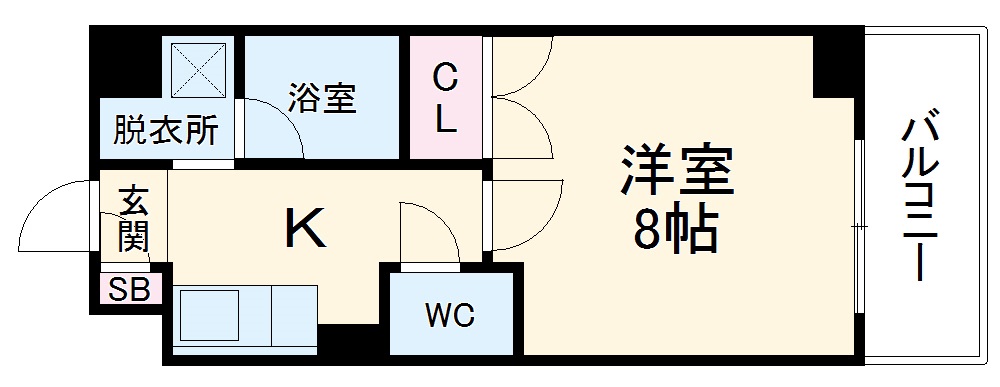 シティライフ池下北の間取り