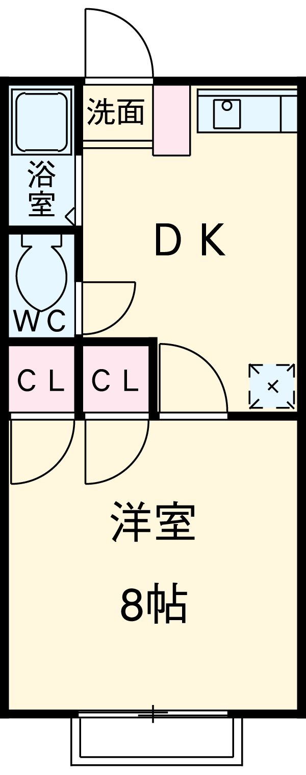 ヴィラージュの間取り