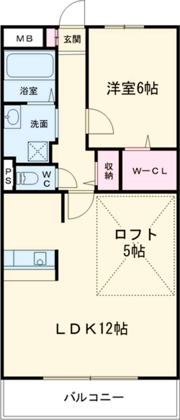 レジデンス光和Ⅱの間取り