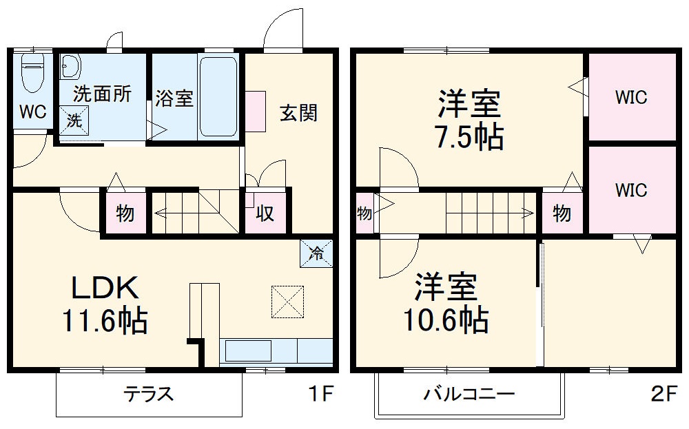 クロノスの間取り