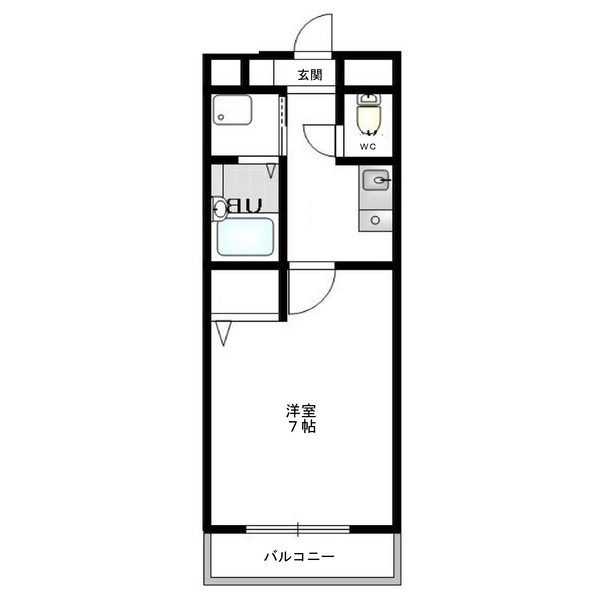セントラルハイツ東別院の間取り