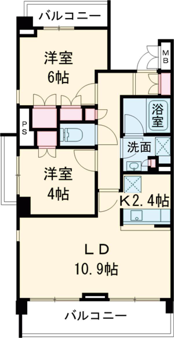 プライムメゾン武蔵野の杜の間取り
