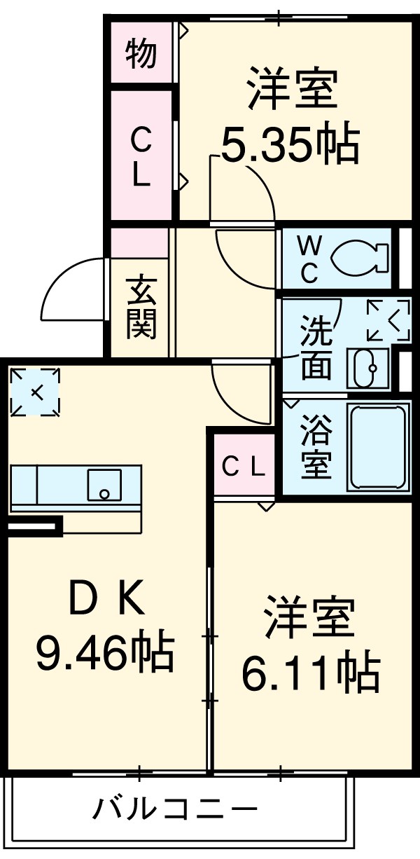 アイビスの間取り