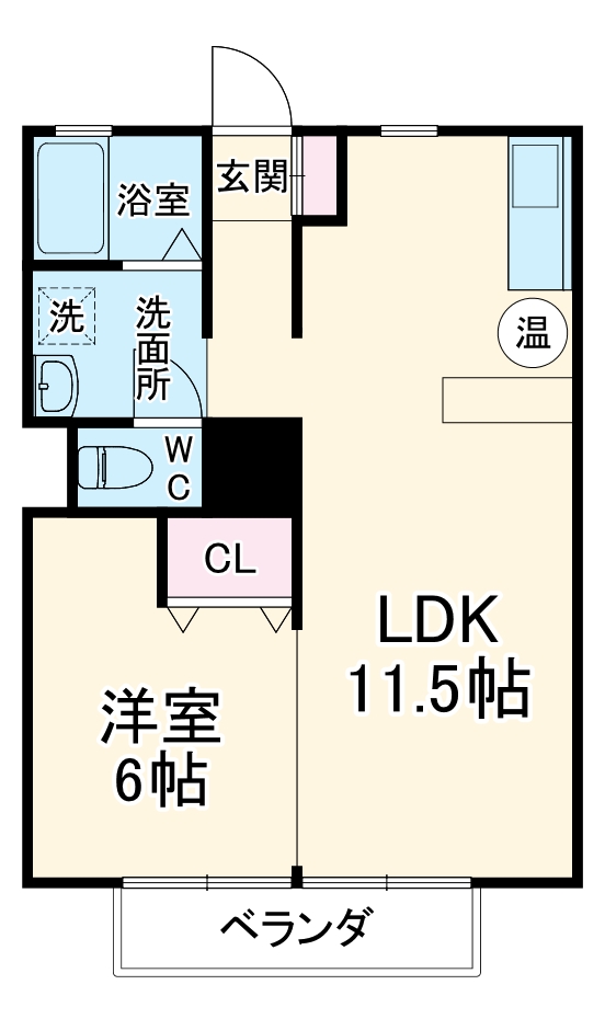 グランディール希望が丘Aの間取り
