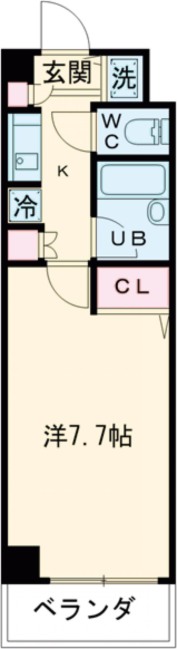 ＣＩＴＹ　ＳＰＩＲＥ国分寺の間取り