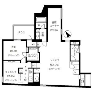 ＶＩＳＣＯＮＴＩ覚王山の間取り