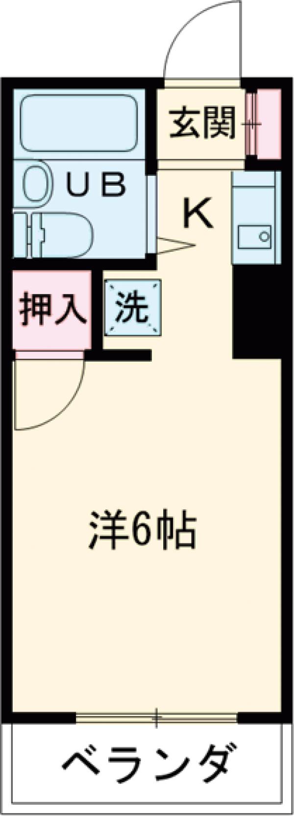 ホワイトマンションの間取り