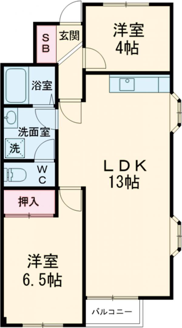 ハイムスワンの間取り