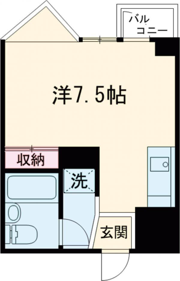 サンドルフ多摩の間取り