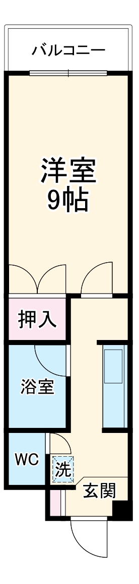 メゾン・ド・宇田川第一の間取り