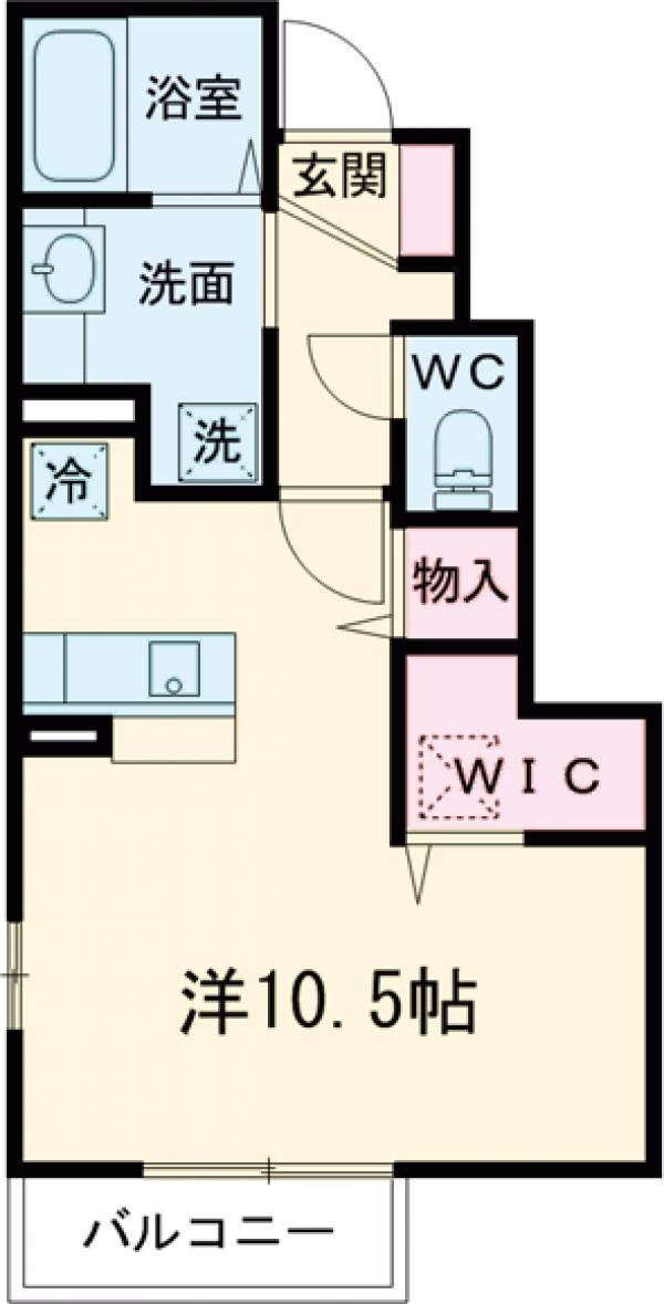 サニーフラットの間取り