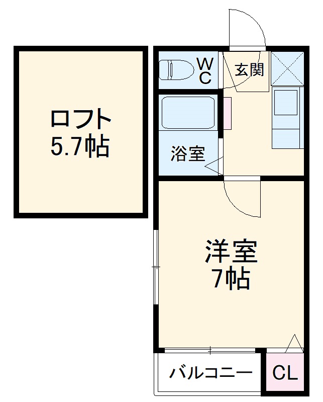 ヴィラ百人町の間取り