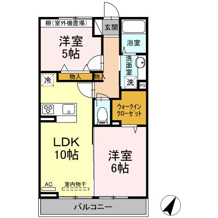 ソフィアさつきの間取り