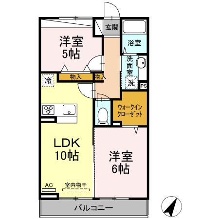 ソフィアさつきの間取り