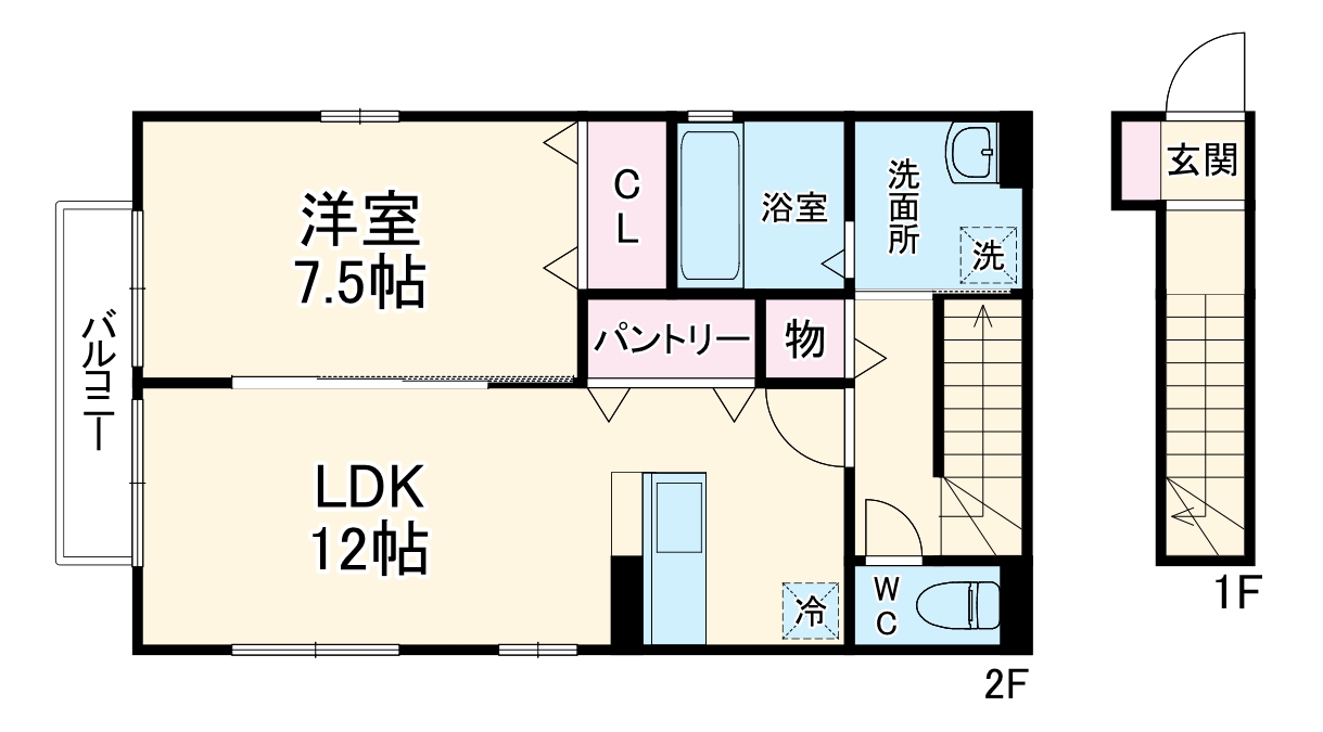エスポワールの間取り