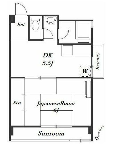 尾崎台ビルの間取り