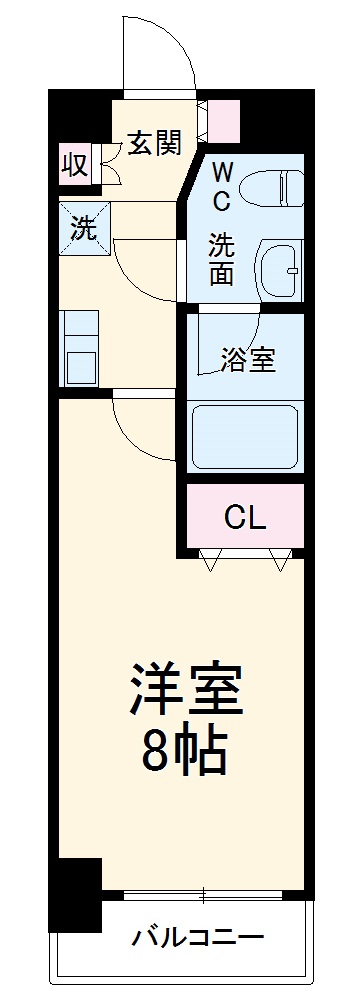 セイワソレイルコートの間取り